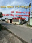 “GIẢM HẲN 1TỶ” Bán nhà xưởng 1sẹc ngắn đường chính Hồ Văn Tắng, diện tích 850m2 có xưởng sẵn Tân Phú Trung