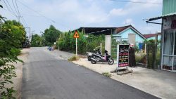Bán đất Củ Chi, bán rẻ lô đất mặt tiền đường 65, 1 sẹc Nguyễn Thị Lắng, xã Tân Phú Trung.