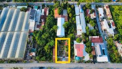 Bán đất Củ Chi, lô đất mặt tiền đường nhựa, tổng diện tích 456m2, 120m2 thổ cư, xã Phạm Văn Cội