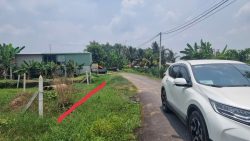 Bán đất Củ Chi, lô đất đường nhựa 1 sẹc Tỉnh Lộ 7, diện tích 115m2, full thổ cư, xã Thái Mỹ